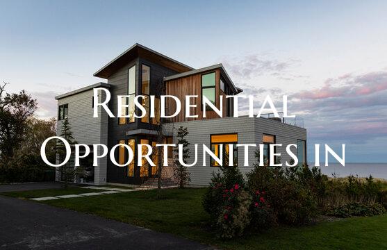 Residential Opportunities in
